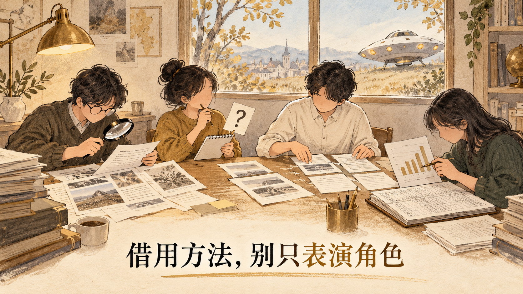 不同方法共同检查材料:借用方法,别只表演角色